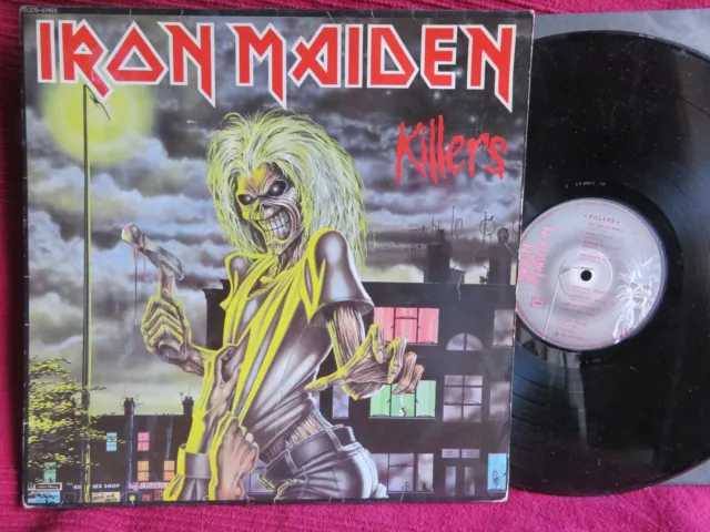 IRON MAIDEN - Killers - 1st French Press 1981 -  EMI – 2C070-0745 - Code PM 261