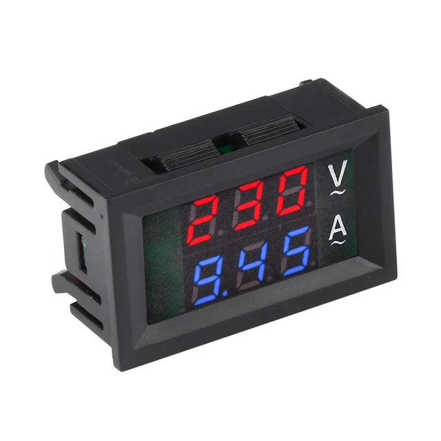 VOLTMETER CURRENT VOLTAGE Amp Meter Hall Effect Sensor AC50600V 10/50