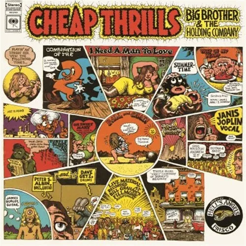 Big Brother & The Holding Company - Cheap Thrills 2012 Dutch 180 Gram LP New