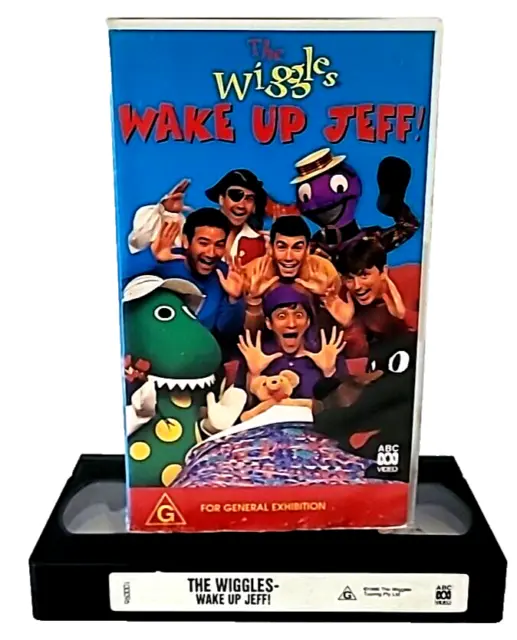 The Wiggles Wake Up Jeff! VHS PAL Video Cassette Tapes Vintage 95 Original Cast