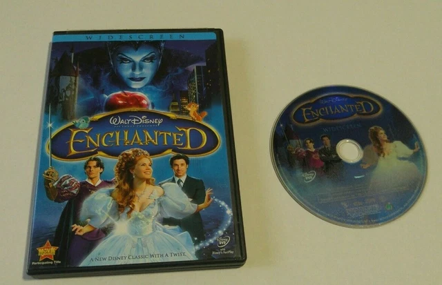 Enchanted DVD walt disney widescreen