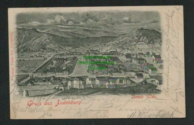 139590 AK Judenburg Bezirk Murtal Steiermark 1898 Künstlerkarte anno 1756