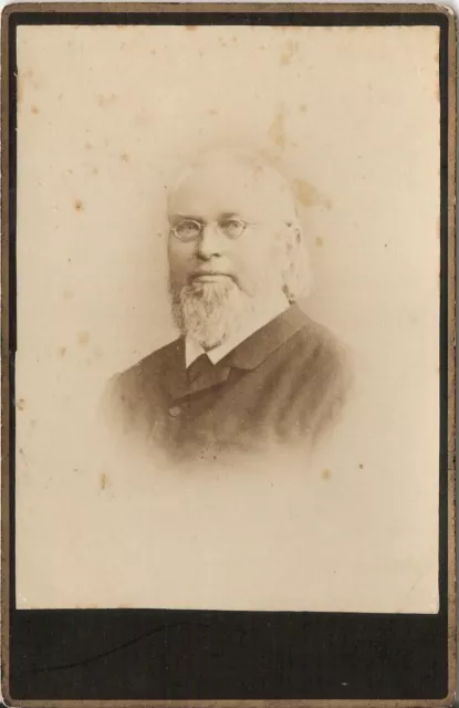 CAB photo Feiner Herr / Geistlicher ? - 1880er