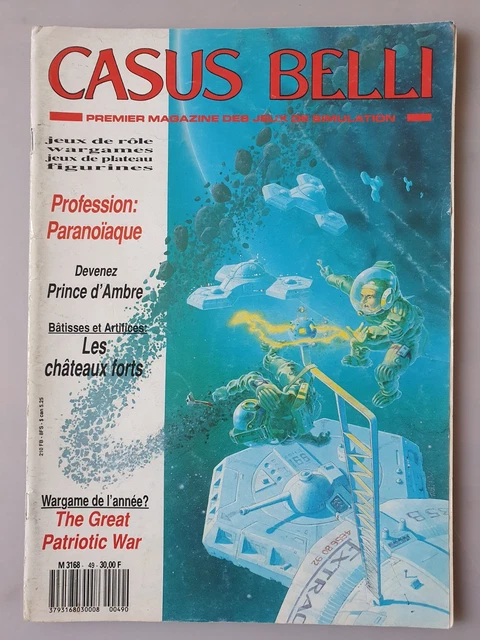 Revue Casus Belli Nr 36 - Magazine De Jeu De Rôle (JDR) D'occasion