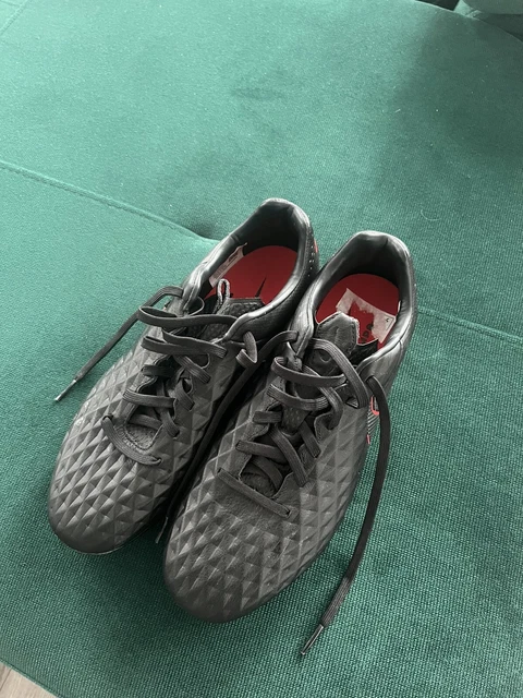Herren Fussballschuhe Nike Tiempo FG Gr. 40,5 schwarz neu!!!