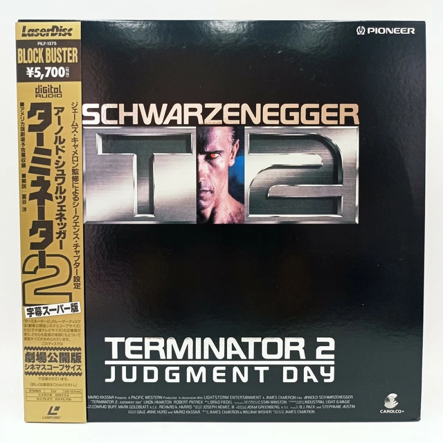 Laser Disc - Terminator 2 PILF-1375 Japan with Obi