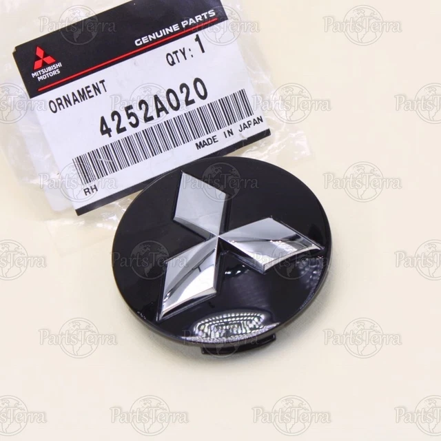 NEW OEM MITSUBISHI Wheel Center Disc Cap Logo Three Diamond OUTLANDER