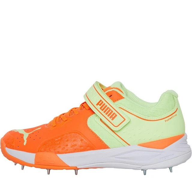 Puma mens Cricket shoes Ultra Orange