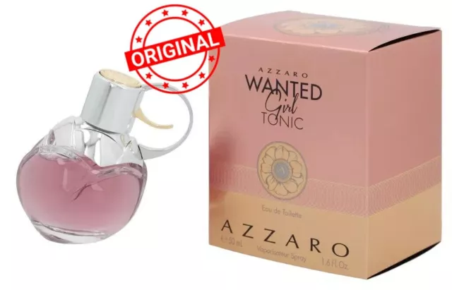 Wanted Girl Tonic par Azzaro EDT💯ORIGINAL 1,7 Fl oz 50 ml Parfum femme