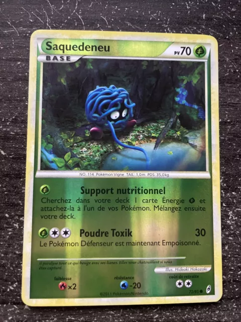 Saquedeneu Reverse - Pokémon 72/95 Appel Des Legendes Neuf Fr