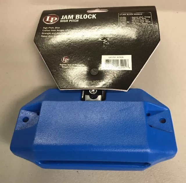 NEW - Latin Percussion LP1205 High Pitch Jam Block 3