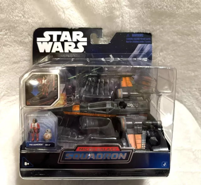 Star Wars Micro Galaxy Squadron #0062 Poe Dameron's T-70 X-Wing Series 3 A1