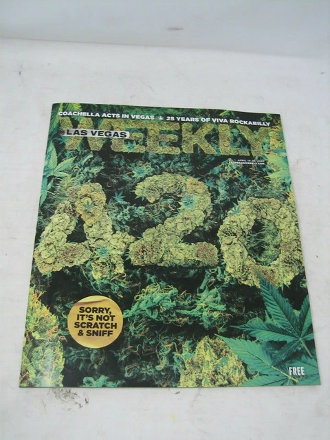 Las Vegas Weekly Magazine 420 Weed Apr 14-20 2022 Issue Pot