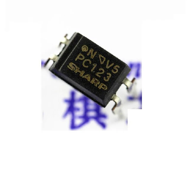 50Pcs PC123 Triac Driver IC Optoisolator Photocoupler Optocoupler DIP-4 NEW
