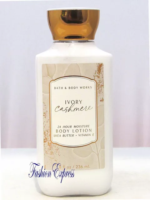 Bath & Body Works Ivory Cashmere Body Lotion 8 Fl Oz