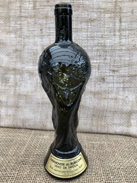 FIFA WORLD CUP Rare Glass Italian Wine Bottle Italia '90