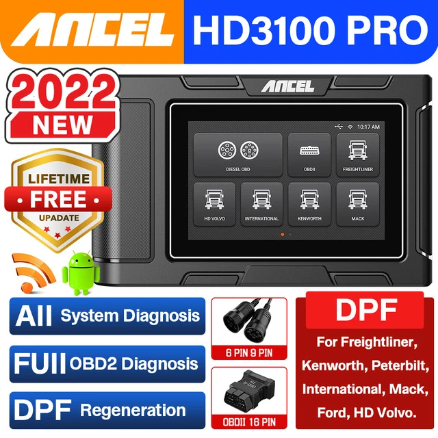 FOR FORD MACK Freightliner Heavy Duty Truck All System OBD Code Reader