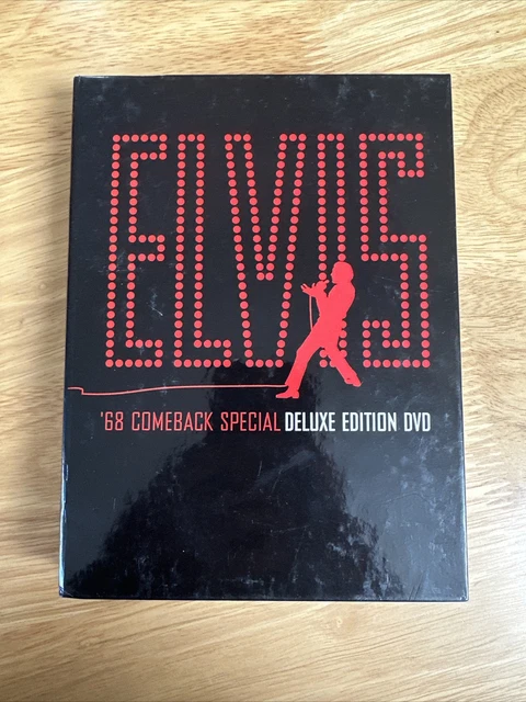 ELVIS PRESLEY DVD 68 Comeback Special Deluxe Edition 3 disc box set £19 ...