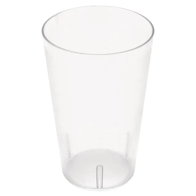 Plastic Cups Heavy-Duty Plastic Restaurant Tumblers, 32 Ounce, Clear (Set of 12)