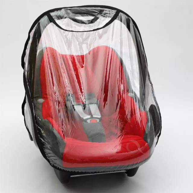 Rain Cover to fit GRACO car seat Raincover VENTILATED (Black)