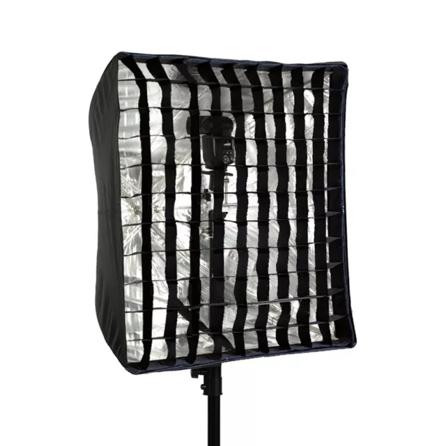 50x50cm Square Softbox nid d'abeille Eggcrate Soft Grid pour Flashs de flashes