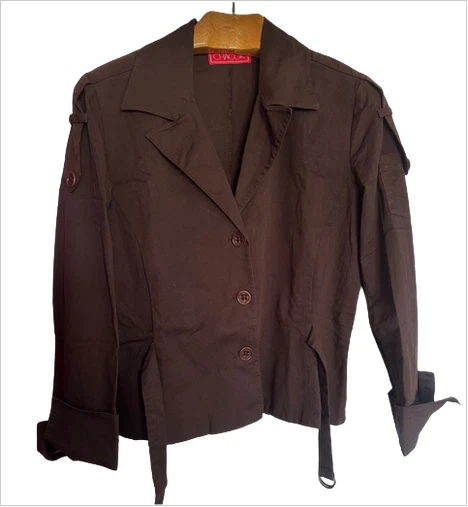 Veste Habillée DDP - Taille 40 - Gris - Occasion Très Bon état - Parfaite Pour Femme