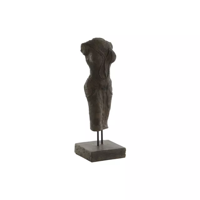 Deko-Figur Home ESPRIT Dunkelgrau 20 x 20 x 60 cm