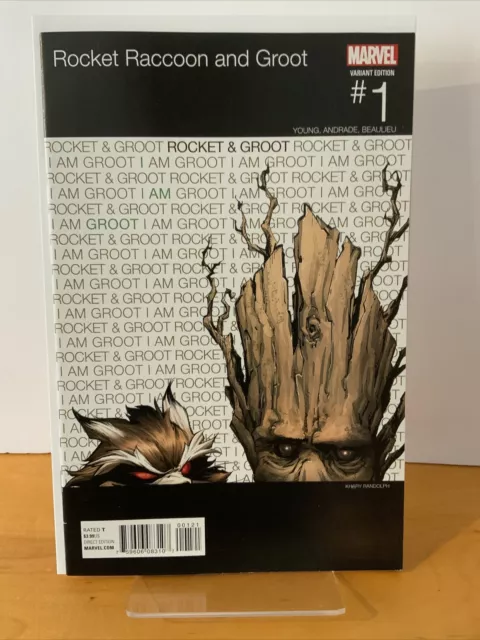 Rocket Raccoon and Groot #1 (2016) Marvel Comics Hip Hop Variant - NM