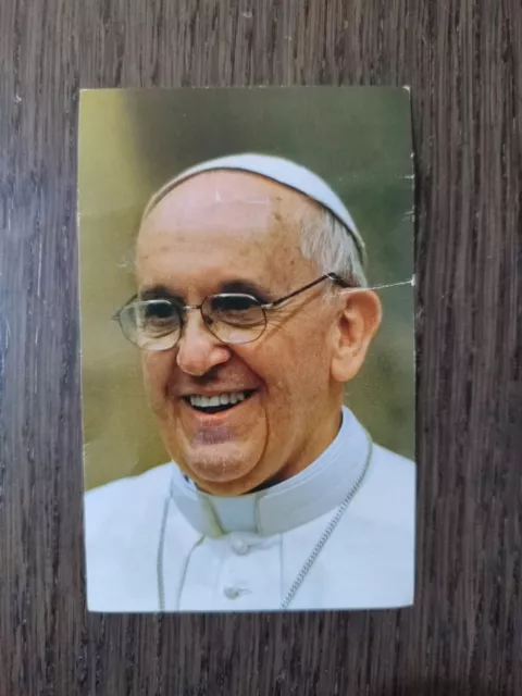 Papa Francesco, Holy Card piccola, Tipolitografia A. Spada