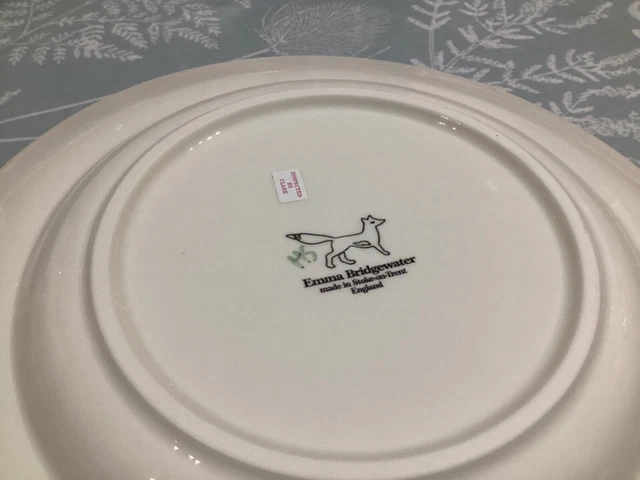 Emma Bridgewater  Purple Pansy 10.5” Dinner  Plate New Best 2