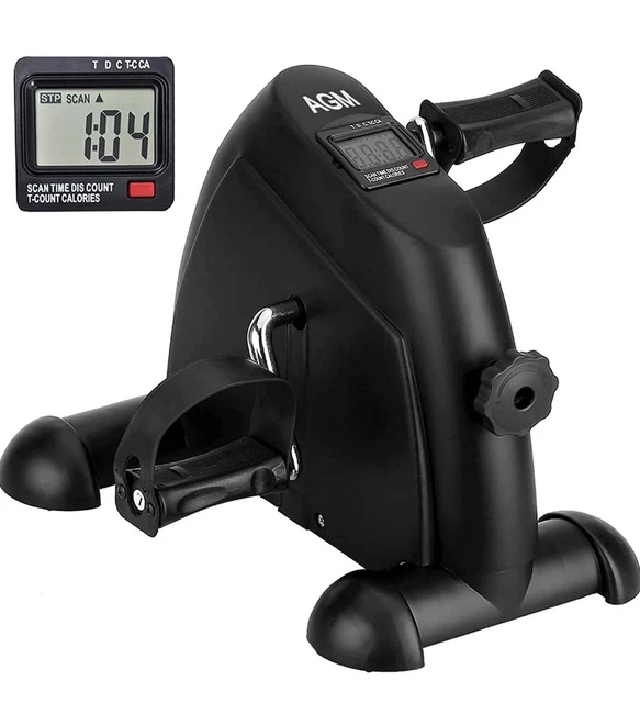 Mini Exercise Bike Portable Pedal Manual Arms Legs Exerciser Machine Indoor US