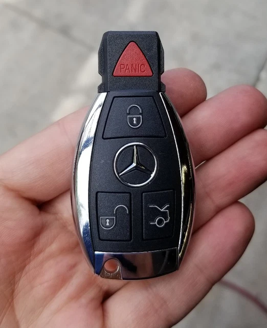 OEM Mercedes Benz Remote Fob + Uncut Key Insert IYZDC07 DC10 DC11 - Foto 9
