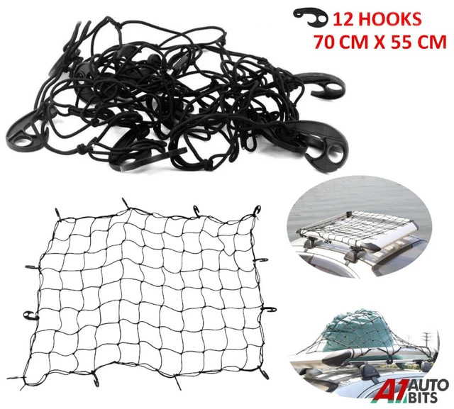 Petit Tendeur Lot De 10 Extenseurs Polyvalents Avec Crochets Et Tendeurs De Bagages Extra Solides Pour Camping, Voiture Et Vélo – Sangles De Serrage & Tendeurs En Caoutchouc – Accessoires De Voiture Mini Tendeur