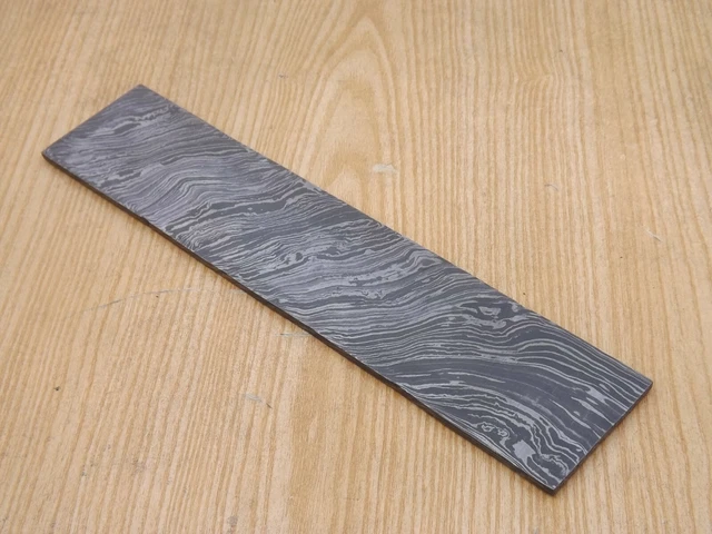 Forged Damascus Steel Heavy Duty Handmade Billet For Making Knife Twist 10"x 2"
