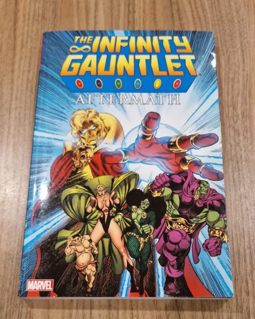 INFINITY GAUNTLET AFTERMATH tpb Marvel oop Warlock Silver Surfer Doctor Strange