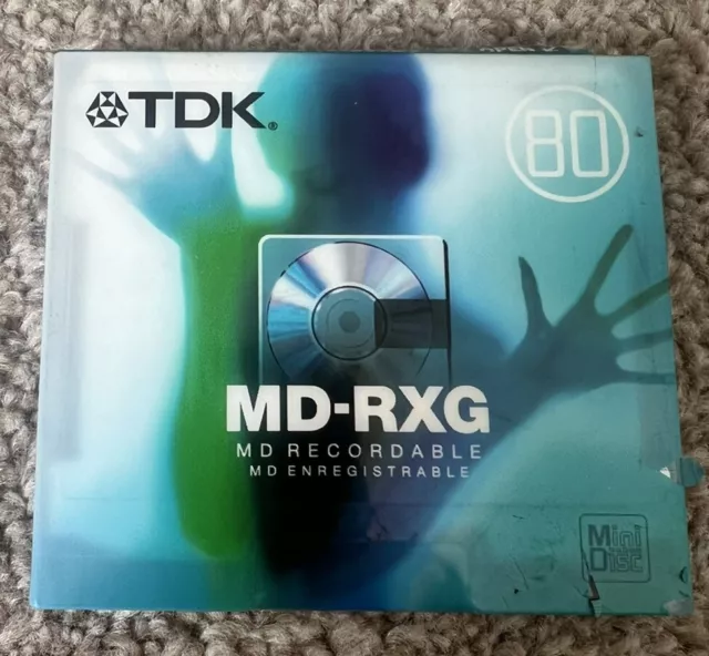 Tdk Md-Rxg 80 - 80 Minute - Blank Unopened Minidisc