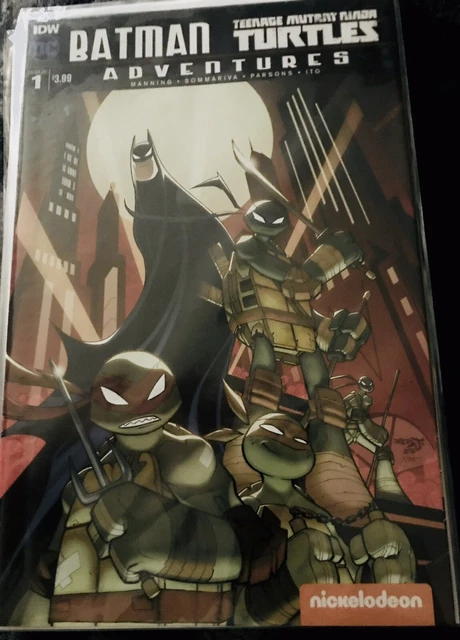 Batman Teenage Mutant Ninja Turtles adventures #1-6  complete story NM