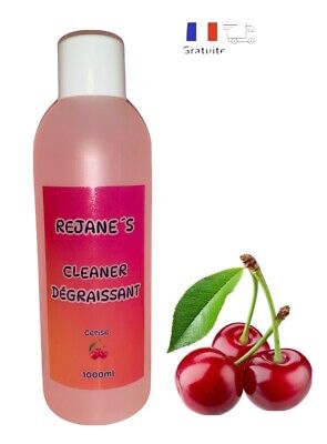 Cleaner Dégraissant Ongles Gel UV Parfum Cerise - 1000 ml (1L) REJANE ´S