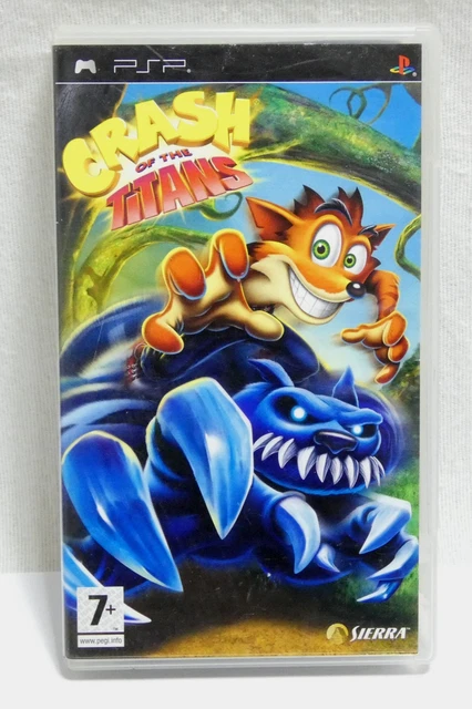 CRASH LUCHA DE TITANES / PSP PAL ESPAÑA COMPLETO
