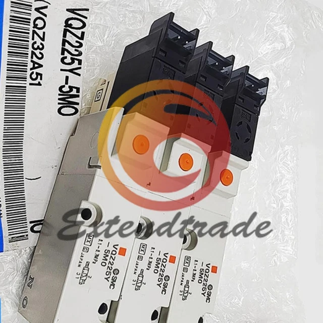 Smc Pneumatiques : VQ1200-5 Électrovanne, 0.1 - 0.7MPa. Bonne Utilisé Stock - Foto 4