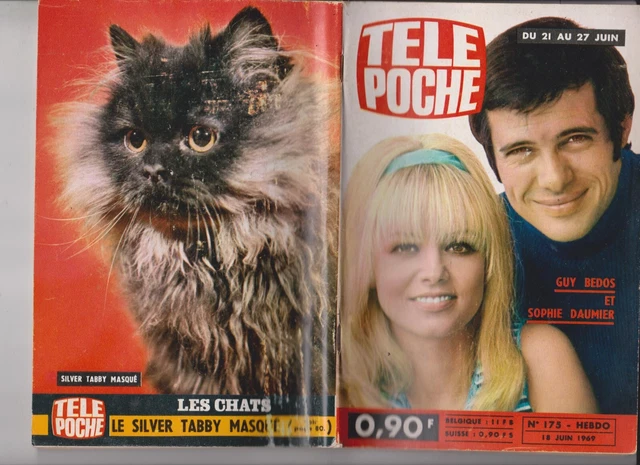 TELE POCHE 1969 N°175 COMPLET - GUY BEDOS et SOPHIE DAUMIER