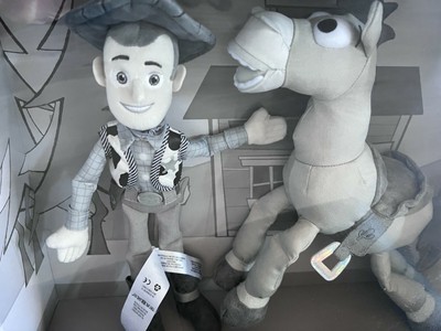 woody and bullseye plush set