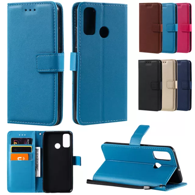 Coque Huawei P40 P30 P20 P10 Lite Pro Housse Etui Flip Porte-carte Portefeuille