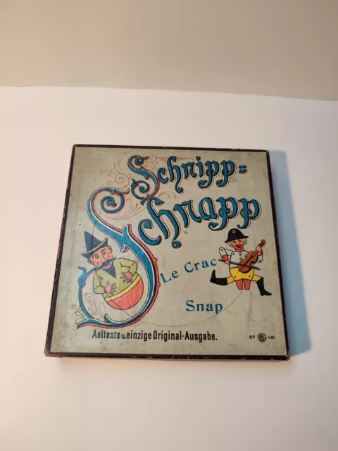 Schnipp Schnapp Le Crac Snap Spiel, Antik. Einzige Und Älteste Originalausgabe