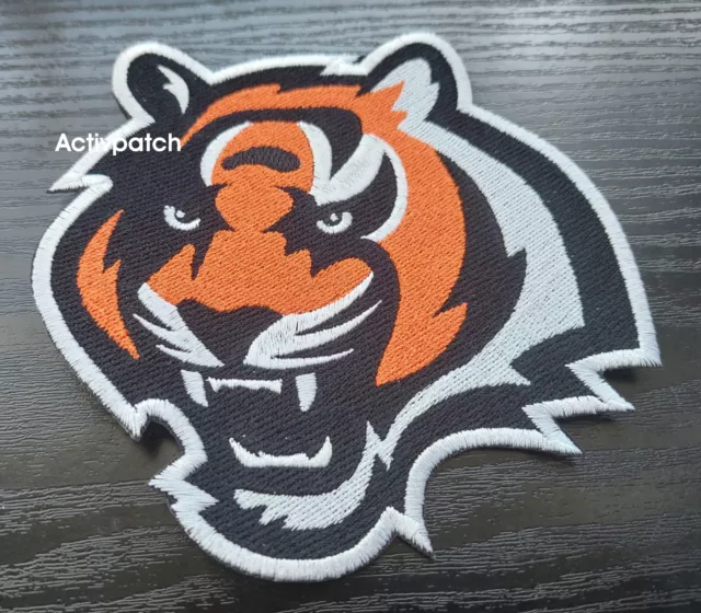 Nfl Football Cincinnati Bengals Logo Patch Logo Superbowl Usa Sports Sew On