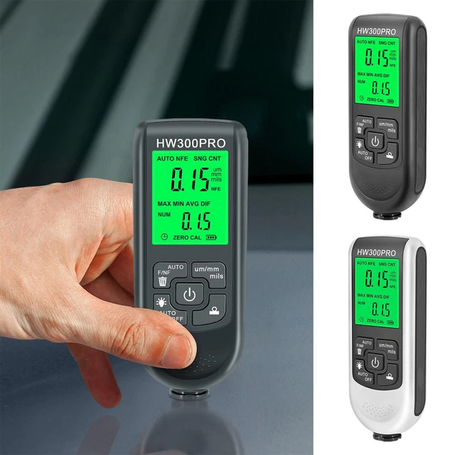 CAR PAINT COATING Thickness Tester Digital Auto Depth Measuring Gauge ...