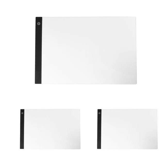 A3 Brillo Regulable LED Pintura Tablero de Dibujo Tablet Copia Táctil Placa