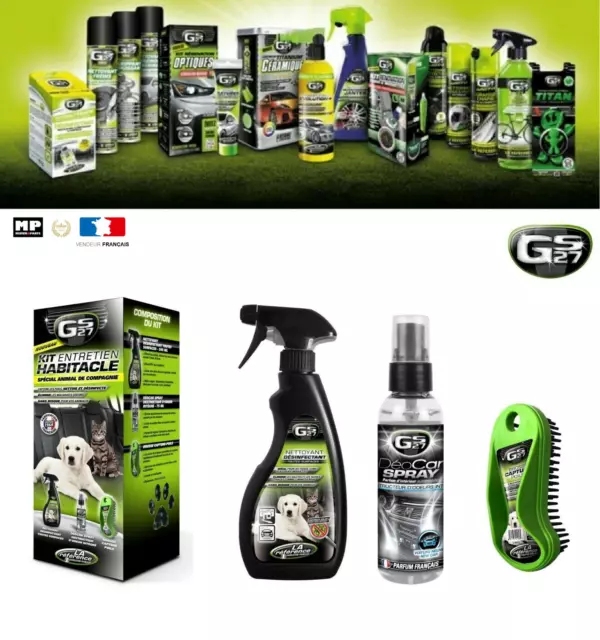 Gs 27 Kit entretien habitacle spécial animal de compagnie