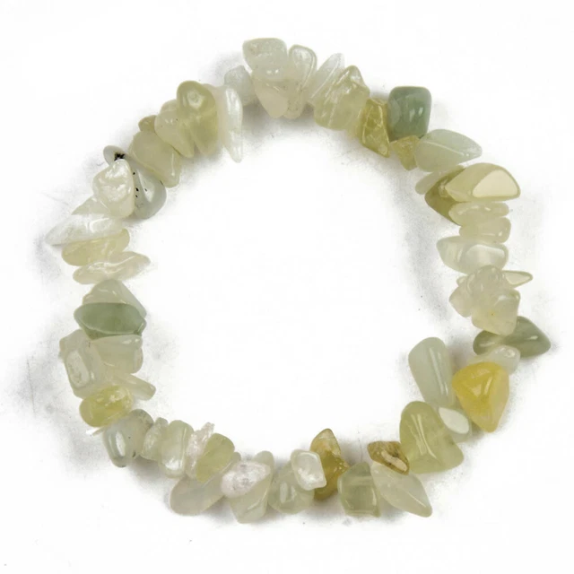 Crystal Gemstone Bracelet Bead Chakra Natural Stone Stretch Reiki Jewellery Gift