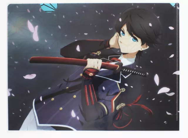 Katsugeki Touken Ranbu Clear File Folder Horikawa Kunihiro Ufotable 2017